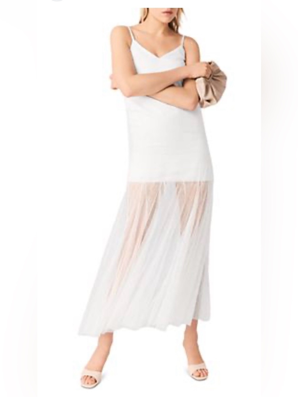 Maje taffeta